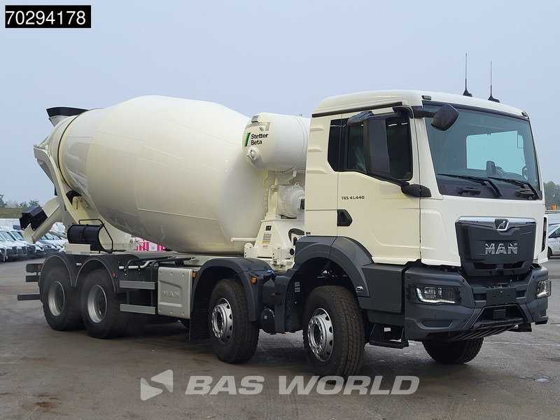 MAN TGS 41.440 8X4 NEW! 12m3 Stetter concrete mixer Big-Axle Steelsuspension Euro 6 - Camião betoneira: foto 3 MAN TGS 41.440 8X4 NEW! 12m3 Stetter concrete mixer Big-Axle Steelsuspension Euro 6 - Camião betoneira: foto 3
