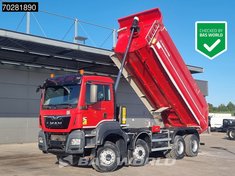 Camião basculante MAN TGS 41.480 8X8 8x8 Big-Axle Steelsuspension 20m3 Tipper Euro 6: foto 1
