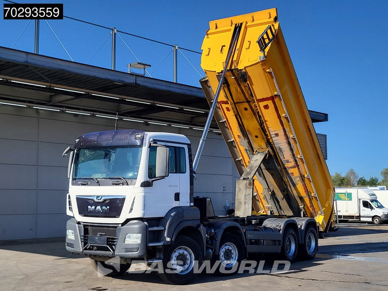MAN TGS 41.510 8X4 19m3 Meiller tipper Steelsuspension Manual Big-Axle Euro 6 - Camião basculante: foto 3 MAN TGS 41.510 8X4 19m3 Meiller tipper Steelsuspension Manual Big-Axle Euro 6 - Camião basculante: foto 3