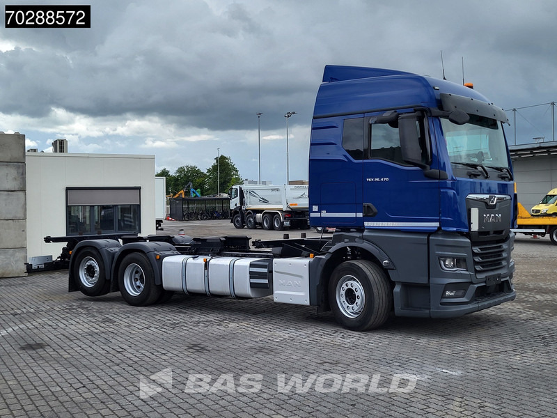 MAN TGX 26.470 6X2 BDF Retarder Lift+Steering-Axle ACC Euro 6 - Camião transportador de contêineres/ Caixa móvel: foto 3 MAN TGX 26.470 6X2 BDF Retarder Lift+Steering-Axle ACC Euro 6 - Camião transportador de contêineres/ Caixa móvel: foto 3