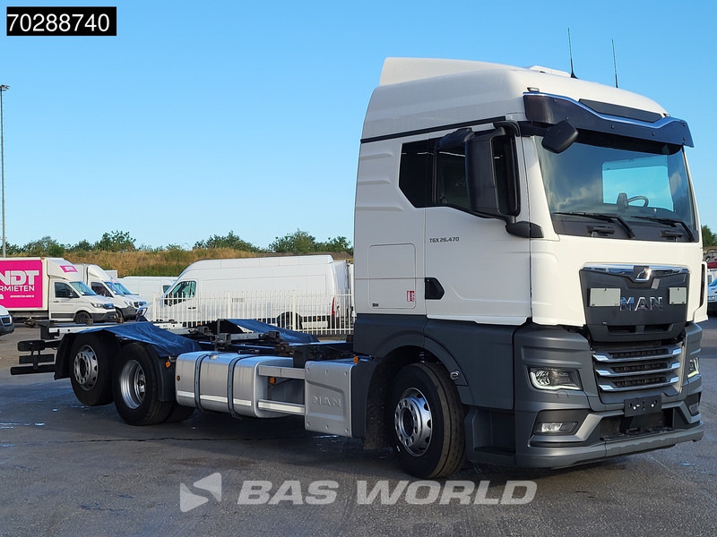 MAN TGX 26.470 6X2 BDF Standklima Retarder Lift Asche Automatic LED Euro 6 - Camião transportador de contêineres/ Caixa móvel: foto 3 MAN TGX 26.470 6X2 BDF Standklima Retarder Lift Asche Automatic LED Euro 6 - Camião transportador de contêineres/ Caixa móvel: foto 3