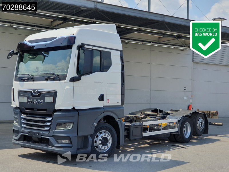 MAN TGX 26.470 6X2 Lift-Axle Retarder Automatic 20ft BDF Euro 6 - Camião transportador de contêineres/ Caixa móvel: foto 1 MAN TGX 26.470 6X2 Lift-Axle Retarder Automatic 20ft BDF Euro 6 - Camião transportador de contêineres/ Caixa móvel: foto 1