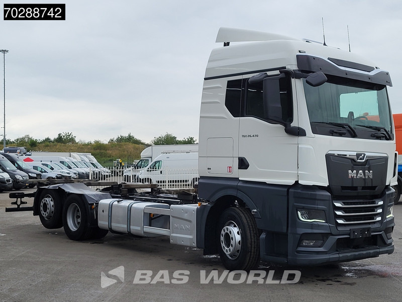 MAN TGX 26.470 6X2 Retarder BDF Standairco Lift-Axle Automatic LED Euro 6 - Camião transportador de contêineres/ Caixa móvel: foto 3 MAN TGX 26.470 6X2 Retarder BDF Standairco Lift-Axle Automatic LED Euro 6 - Camião transportador de contêineres/ Caixa móvel: foto 3