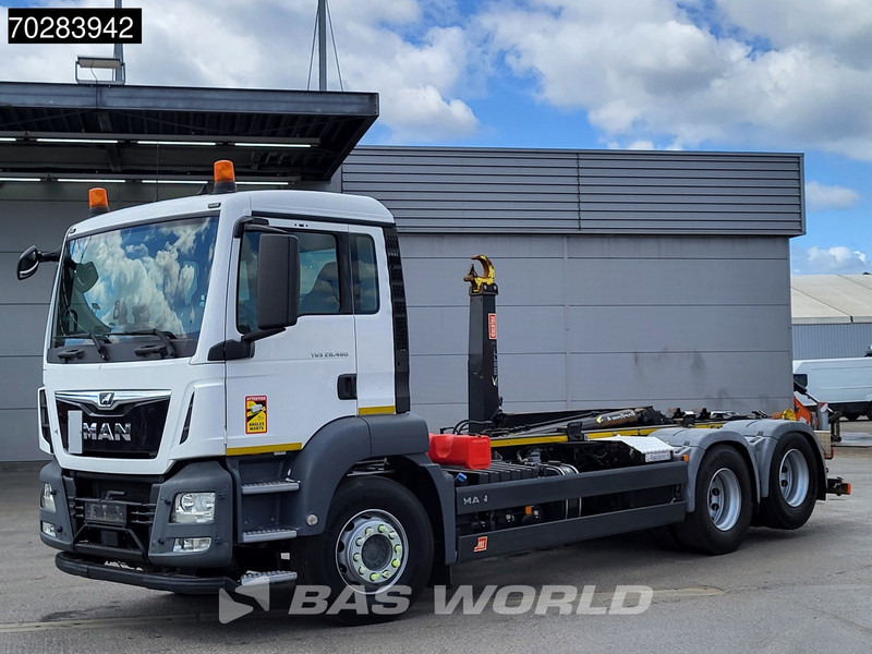 MAN TGX 28.460 6X2 20tons Marrel hooklift Lift axle Automatic Euro 6 - Camião polibenne: foto 5 MAN TGX 28.460 6X2 20tons Marrel hooklift Lift axle Automatic Euro 6 - Camião polibenne: foto 5