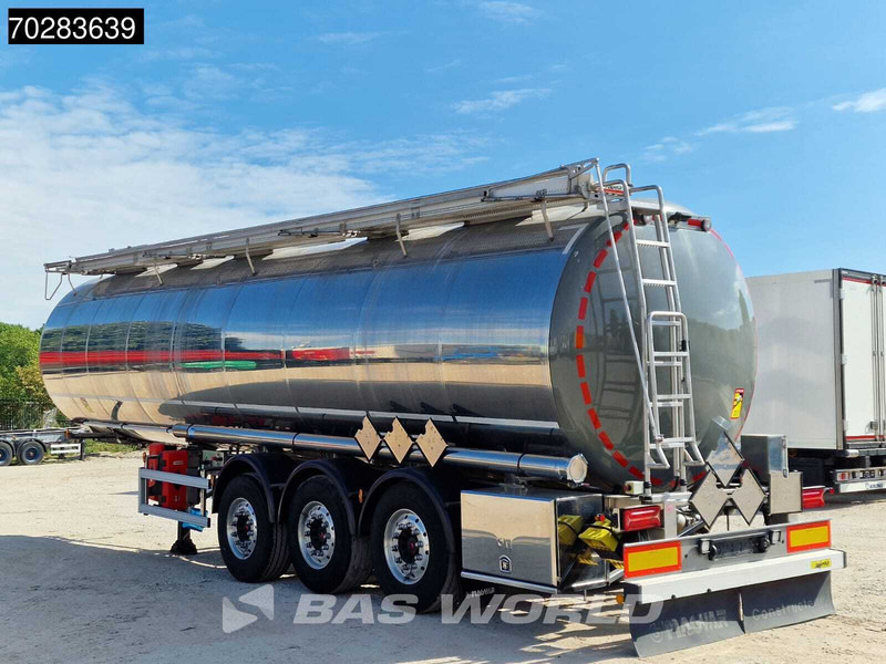 Magyar SR A1 Food - ADR / alcohol / 4 comp Inox steel - Semirreboque tanque: foto 2 Magyar SR A1 Food - ADR / alcohol / 4 comp Inox steel - Semirreboque tanque: foto 2