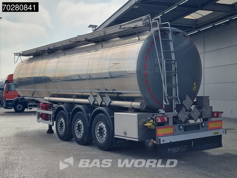 Magyar SR A1 Food - ADR / alcohol / 4 comp Inox steel - Semirreboque tanque: foto 2 Magyar SR A1 Food - ADR / alcohol / 4 comp Inox steel - Semirreboque tanque: foto 2