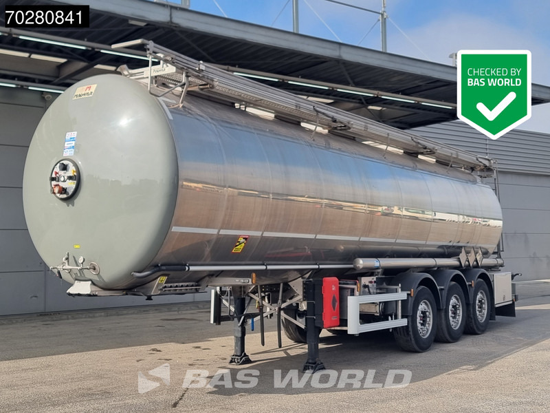 Magyar SR A1 Food - ADR / alcohol / 4 comp Inox steel - Semirreboque tanque: foto 1 Magyar SR A1 Food - ADR / alcohol / 4 comp Inox steel - Semirreboque tanque: foto 1