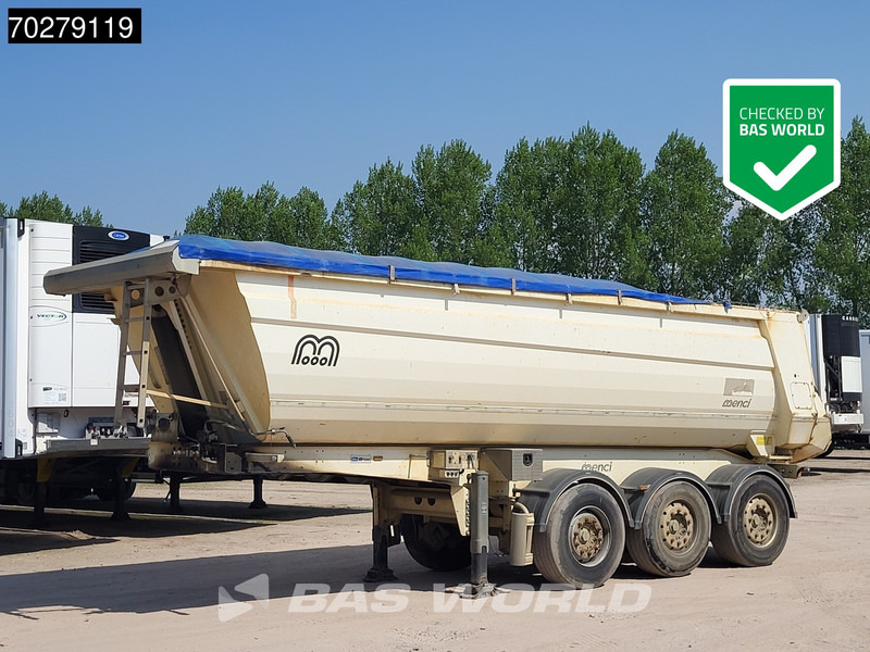 Menci S7R Steel Tipper Liftachse 27m3 - Semi-reboque basculante: foto 1 Menci S7R Steel Tipper Liftachse 27m3 - Semi-reboque basculante: foto 1