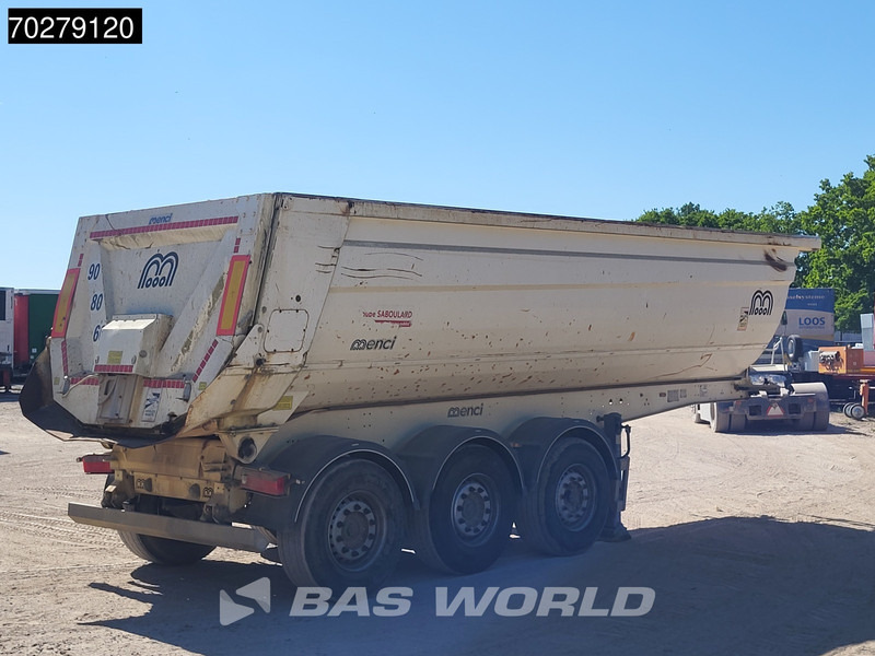 Semi-reboque basculante Menci SA700R Liftachse 28m3: foto 5