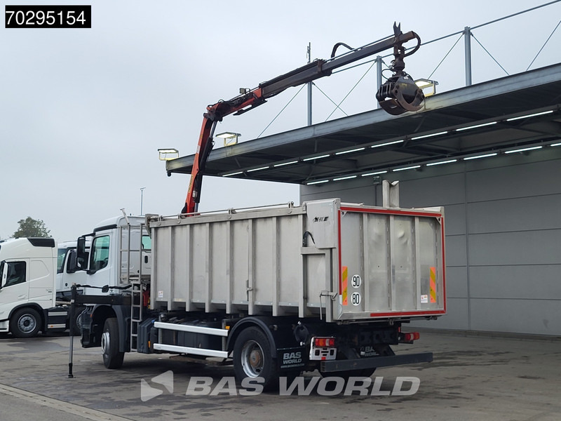 Mercedes-Benz Actros 1833 4X2 Palfinger PK7.501 SLD Kran Crane 17m3 tipper Big-Axle Euro 6 - Camião basculante, Camião grua: foto 2 Mercedes-Benz Actros 1833 4X2 Palfinger PK7.501 SLD Kran Crane 17m3 tipper Big-Axle Euro 6 - Camião basculante, Camião grua: foto 2