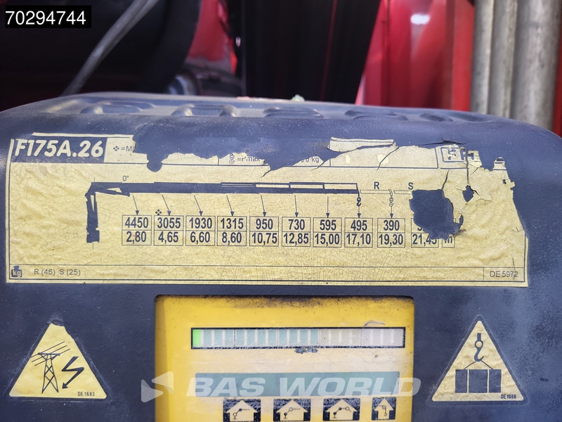 Leasing de Mercedes-Benz Actros 1836 Actros 4X2 Fassi F175A 26 Crane Kran Remote Automatic Euro 3 Mercedes-Benz Actros 1836 Actros 4X2 Fassi F175A 26 Crane Kran Remote Automatic Euro 3: foto 19