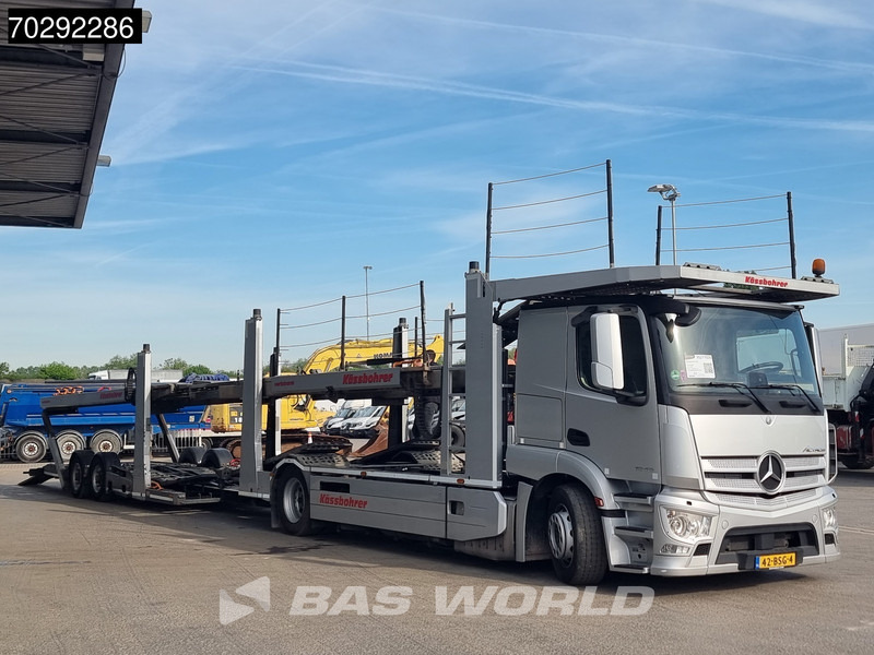 Mercedes-Benz Actros 1843 4X2 NL-Truck Combi Car Transporter Kässbohrer 8 Cars Hydraulic Winch - Camião transporte de veículos: foto 2 Mercedes-Benz Actros 1843 4X2 NL-Truck Combi Car Transporter Kässbohrer 8 Cars Hydraulic Winch - Camião transporte de veículos: foto 2