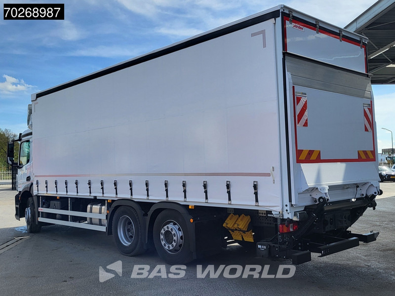 Mercedes-Benz Actros 2532 6X2 NEW 2000kg Ladebordwand Navi Lenkachse Euro 6 - Camião de lona: foto 2 Mercedes-Benz Actros 2532 6X2 NEW 2000kg Ladebordwand Navi Lenkachse Euro 6 - Camião de lona: foto 2