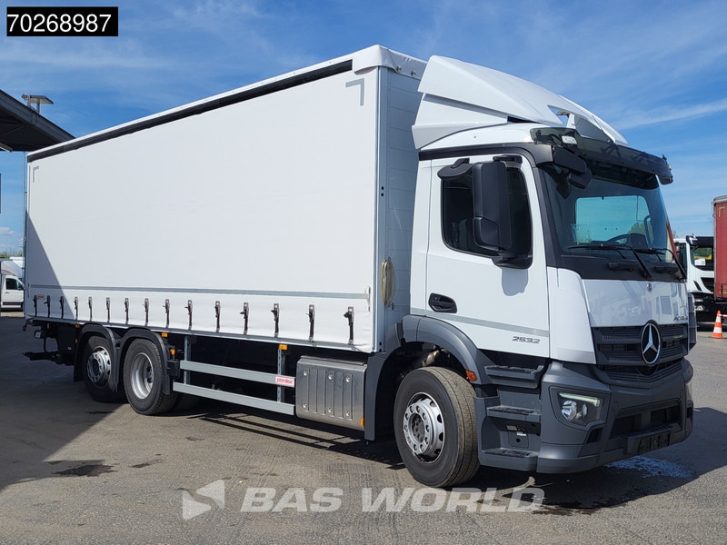Mercedes-Benz Actros 2532 6X2 NEW 2000kg Ladebordwand Navi Lenkachse Euro 6 - Camião de lona: foto 3 Mercedes-Benz Actros 2532 6X2 NEW 2000kg Ladebordwand Navi Lenkachse Euro 6 - Camião de lona: foto 3