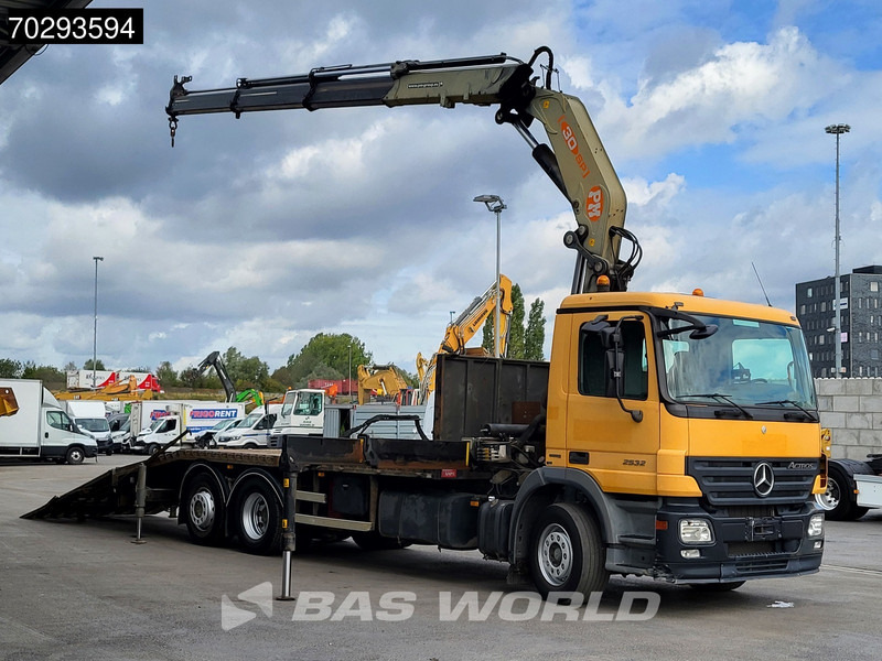 Mercedes-Benz Actros 2532 6X2 PM 30 T/M Crane Kran Remote Lift+Steering Axle 3-Pedals - Camião de caixa aberta/ Plataforma, Camião grua: foto 3 Mercedes-Benz Actros 2532 6X2 PM 30 T/M Crane Kran Remote Lift+Steering Axle 3-Pedals - Camião de caixa aberta/ Plataforma, Camião grua: foto 3