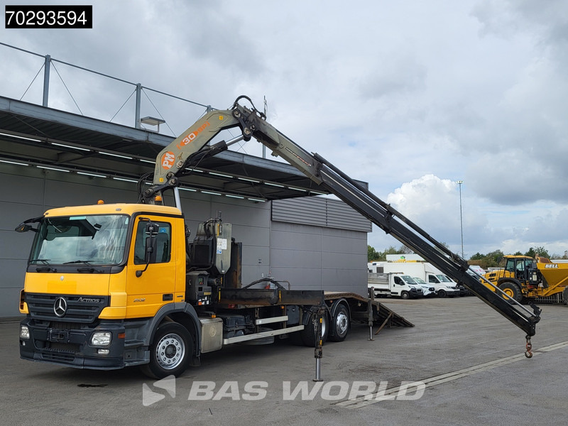 Mercedes-Benz Actros 2532 6X2 PM 30 T/M Crane Kran Remote Lift+Steering Axle 3-Pedals - Camião de caixa aberta/ Plataforma, Camião grua: foto 5 Mercedes-Benz Actros 2532 6X2 PM 30 T/M Crane Kran Remote Lift+Steering Axle 3-Pedals - Camião de caixa aberta/ Plataforma, Camião grua: foto 5