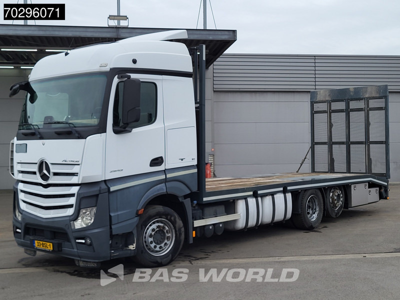 Mercedes-Benz Actros 2543 Actros 6X2 NL-Truck Machine transporter oprijwagen Retarder Lift-Axle ACC Euro 6 - Camião de caixa aberta/ Plataforma: foto 3 Mercedes-Benz Actros 2543 Actros 6X2 NL-Truck Machine transporter oprijwagen Retarder Lift-Axle ACC Euro 6 - Camião de caixa aberta/ Plataforma: foto 3