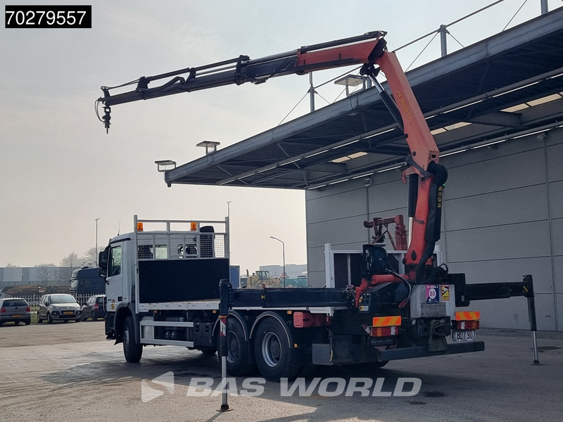 Mercedes-Benz Actros 2641 6X4 Palfinger PK18002-EH Remote Full Steel Euro 5 - Camião de caixa aberta/ Plataforma, Camião grua: foto 2 Mercedes-Benz Actros 2641 6X4 Palfinger PK18002-EH Remote Full Steel Euro 5 - Camião de caixa aberta/ Plataforma, Camião grua: foto 2