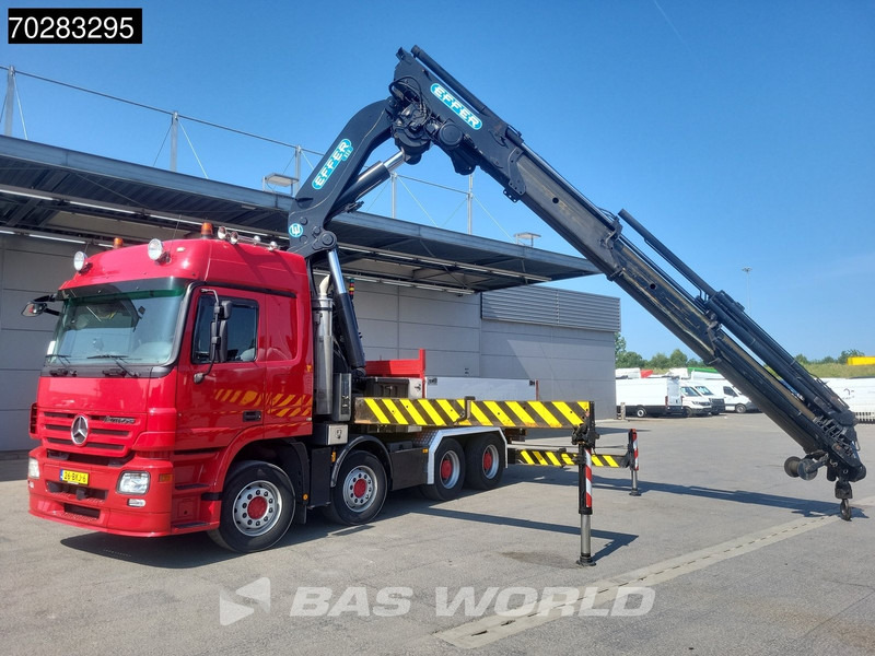Mercedes-Benz Actros 2648 850 8X4 Effer 850/9S Kran Fifth wheel Big-Axle Automatic Euro 5 - Camião de caixa aberta/ Plataforma, Camião grua: foto 3 Mercedes-Benz Actros 2648 850 8X4 Effer 850/9S Kran Fifth wheel Big-Axle Automatic Euro 5 - Camião de caixa aberta/ Plataforma, Camião grua: foto 3