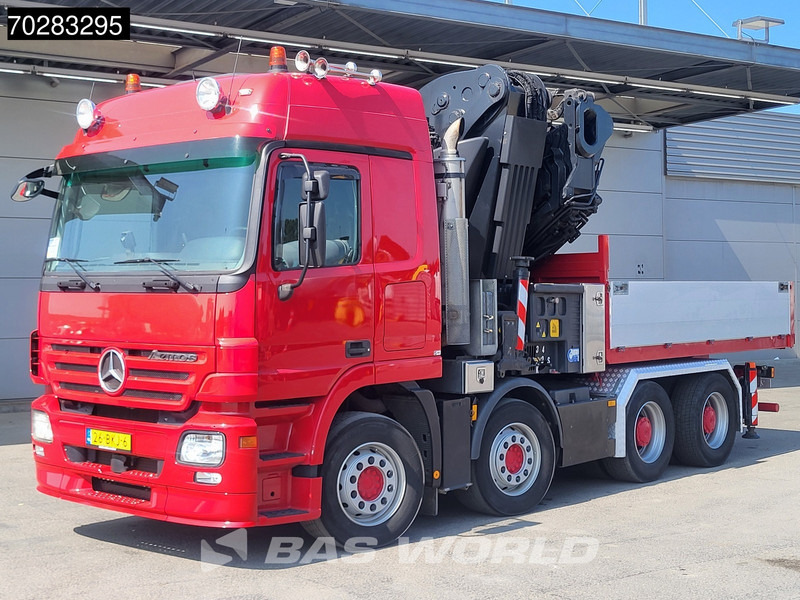 Mercedes-Benz Actros 2648 850 8X4 Effer 850/9S Kran Fifth wheel Big-Axle Automatic Euro 5 - Camião de caixa aberta/ Plataforma, Camião grua: foto 2 Mercedes-Benz Actros 2648 850 8X4 Effer 850/9S Kran Fifth wheel Big-Axle Automatic Euro 5 - Camião de caixa aberta/ Plataforma, Camião grua: foto 2