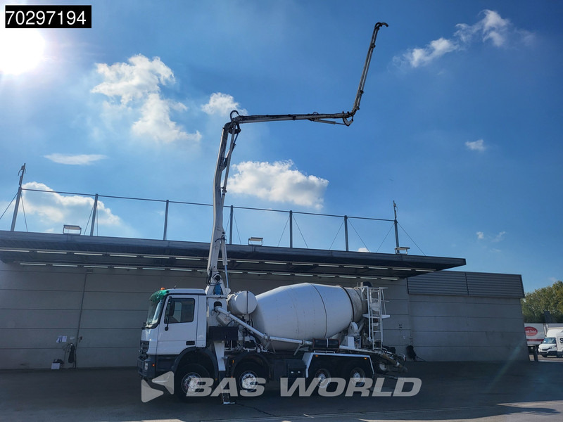 Mercedes-Benz Actros 3236 8X4 Mecbo M 23.3/100-BZ PUMI Big-Axle Steelsuspension 3-Pedals Euro 3 - Autobomba de betão: foto 5 Mercedes-Benz Actros 3236 8X4 Mecbo M 23.3/100-BZ PUMI Big-Axle Steelsuspension 3-Pedals Euro 3 - Autobomba de betão: foto 5