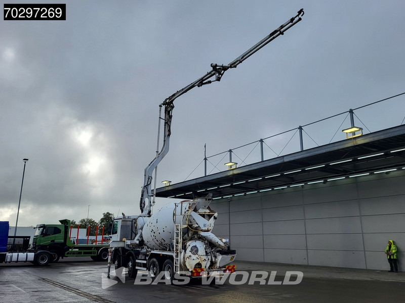 Mercedes-Benz Actros 3241 8X4 7m3 Putzmeister Mixer Big-Axle Steelsuspension Automatic Pompe+Mixer Euro 4 - Autobomba de betão: foto 2 Mercedes-Benz Actros 3241 8X4 7m3 Putzmeister Mixer Big-Axle Steelsuspension Automatic Pompe+Mixer Euro 4 - Autobomba de betão: foto 2