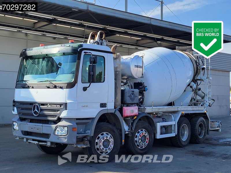 Mercedes-Benz Actros 3241 8X4 Mecbo PUMI incomplete Seelsuspension Big-Axle Euro 3 - Camião betoneira: foto 1 Mercedes-Benz Actros 3241 8X4 Mecbo PUMI incomplete Seelsuspension Big-Axle Euro 3 - Camião betoneira: foto 1