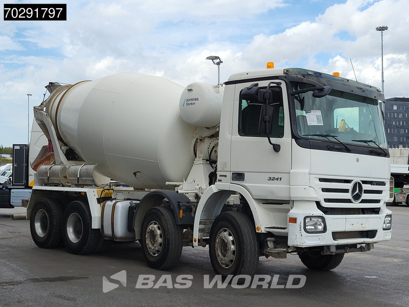 Mercedes-Benz Actros 3241 8X4 Retarder 9m3 Stetter Steelsuspension 3-Pedals Euro 4 - Camião betoneira: foto 3 Mercedes-Benz Actros 3241 8X4 Retarder 9m3 Stetter Steelsuspension 3-Pedals Euro 4 - Camião betoneira: foto 3