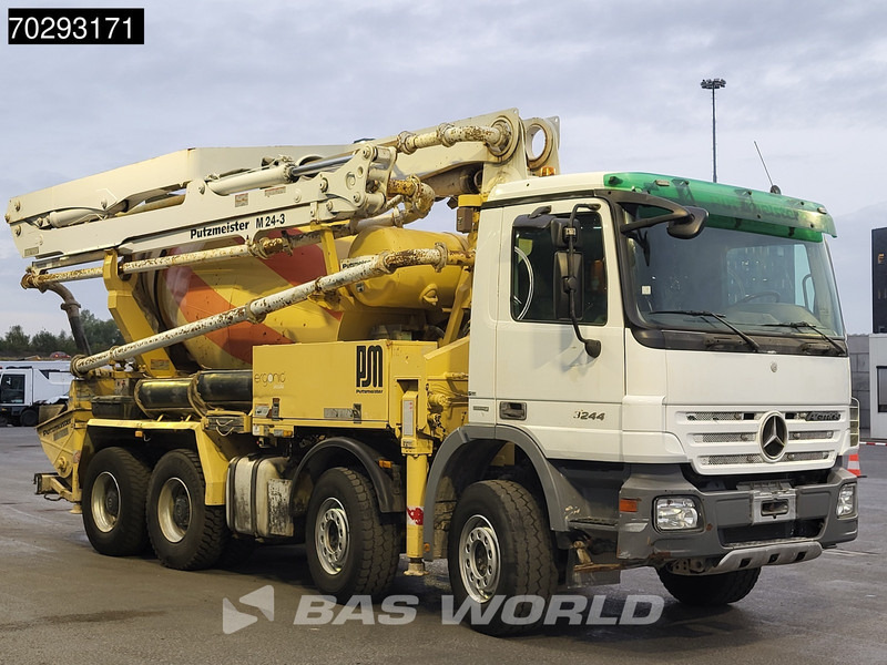 Leasing de Mercedes-Benz Actros 3244 8X4 Retarder Putzmeister 24 Mtrs Pumi Big-Axle 3-Pedals Euro 4 Mercedes-Benz Actros 3244 8X4 Retarder Putzmeister 24 Mtrs Pumi Big-Axle 3-Pedals Euro 4: foto 8