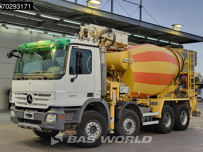 Leasing de Mercedes-Benz Actros 3244 8X4 Retarder Putzmeister 24 Mtrs Pumi Big-Axle 3-Pedals Euro 4 Mercedes-Benz Actros 3244 8X4 Retarder Putzmeister 24 Mtrs Pumi Big-Axle 3-Pedals Euro 4: foto 6
