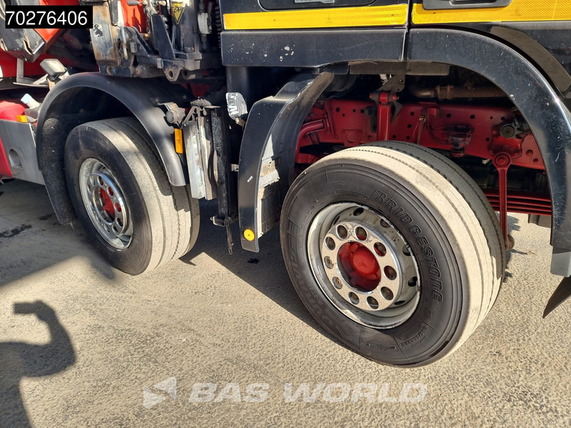 Camião de caixa aberta/ Plataforma, Camião grua Mercedes-Benz Actros 4146 8X4 FASSI F600AXP.26 Crane Kran NL-Truck Euro 5: foto 13