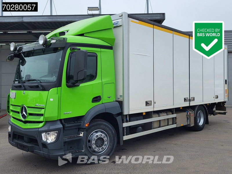 Mercedes-Benz Antos 1827 4X2 18tonner ADR Ladebordwand boxheater Euro 6 - Camião furgão: foto 1 Mercedes-Benz Antos 1827 4X2 18tonner ADR Ladebordwand boxheater Euro 6 - Camião furgão: foto 1