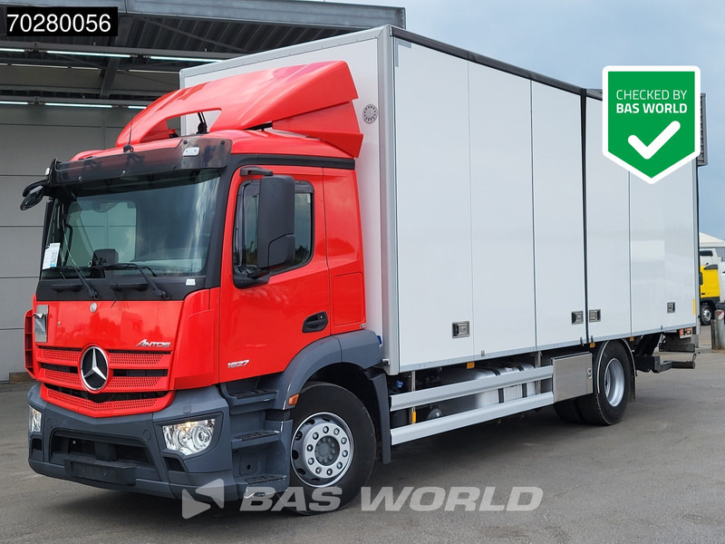 Mercedes-Benz Antos 1827 4X2 19tonner 2000kg Ladebordwand Automatic Euro 6 - Camião furgão: foto 1 Mercedes-Benz Antos 1827 4X2 19tonner 2000kg Ladebordwand Automatic Euro 6 - Camião furgão: foto 1