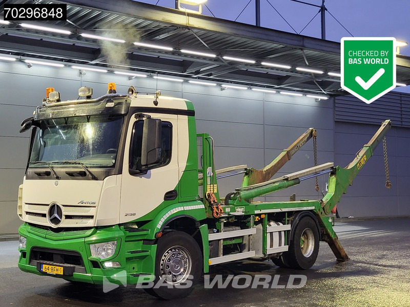 Mercedes-Benz Antos 2135 4X2 NL-Truck HYVA NG 2014-TA-XL Automatic Euro 6 - Camião multibenne: foto 1 Mercedes-Benz Antos 2135 4X2 NL-Truck HYVA NG 2014-TA-XL Automatic Euro 6 - Camião multibenne: foto 1