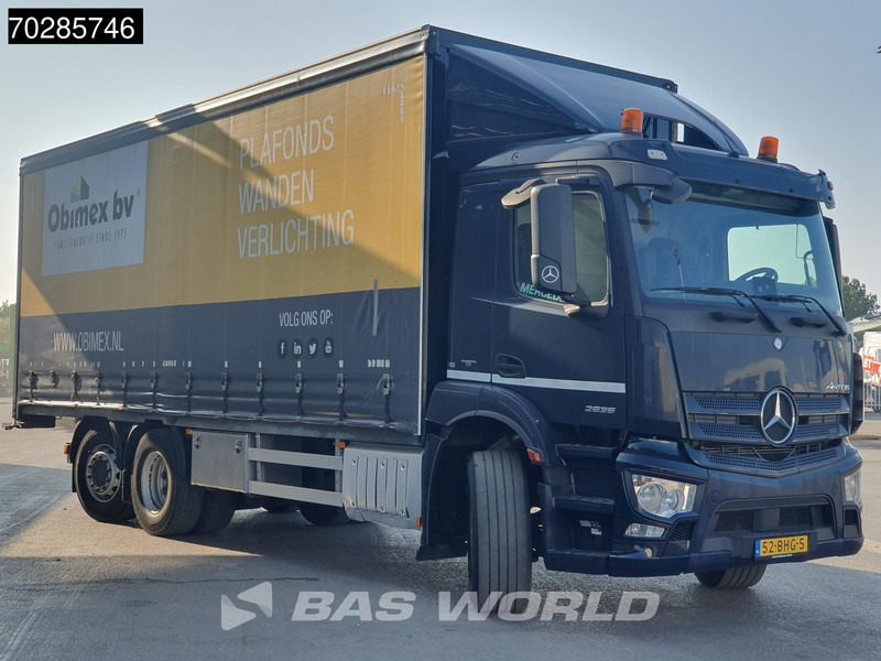 Mercedes-Benz Antos 2835 6X2 28ton NL-Truck Lift+lenkasche Automatic Navi Euro 6 - Camião de lona: foto 3 Mercedes-Benz Antos 2835 6X2 28ton NL-Truck Lift+lenkasche Automatic Navi Euro 6 - Camião de lona: foto 3