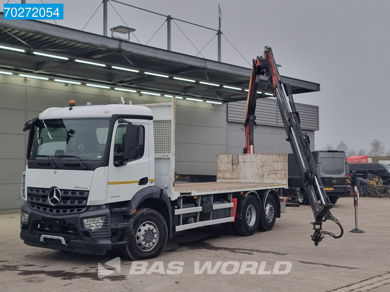 Mercedes-Benz Arocs 2536 6X2 Palfinger PK 16002 Crane Lenkasche Euro 6 - Camião de caixa aberta/ Plataforma, Camião grua: foto 5 Mercedes-Benz Arocs 2536 6X2 Palfinger PK 16002 Crane Lenkasche Euro 6 - Camião de caixa aberta/ Plataforma, Camião grua: foto 5