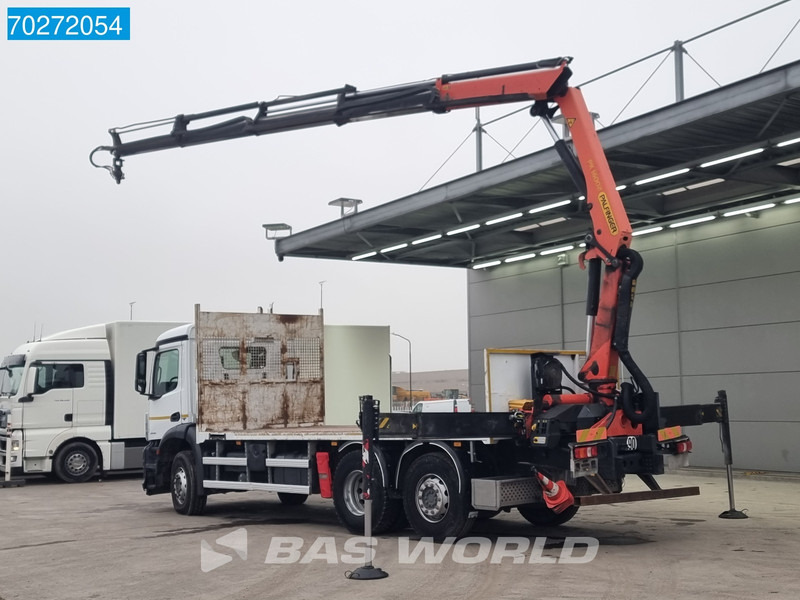 Mercedes-Benz Arocs 2536 6X2 Palfinger PK 16002 Crane Lenkasche Euro 6 - Camião de caixa aberta/ Plataforma, Camião grua: foto 2 Mercedes-Benz Arocs 2536 6X2 Palfinger PK 16002 Crane Lenkasche Euro 6 - Camião de caixa aberta/ Plataforma, Camião grua: foto 2