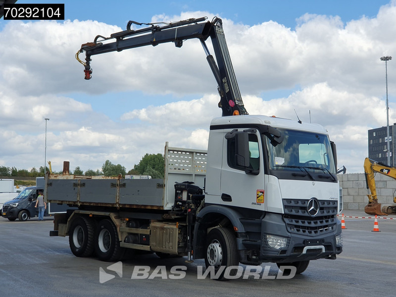 Mercedes-Benz Arocs 2636 Arocs 6X4 8m3 Forez Bennes Tipper HIAB 144 B-2 Hiduo Crane Steelsuspension Automatic Euro 6 - Camião basculante, Camião grua: foto 3 Mercedes-Benz Arocs 2636 Arocs 6X4 8m3 Forez Bennes Tipper HIAB 144 B-2 Hiduo Crane Steelsuspension Automatic Euro 6 - Camião basculante, Camião grua: foto 3