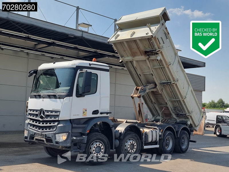 Mercedes-Benz Arocs 3240 8X4 12m3 3-Side Tipper Automatic Euro 6 - Camião basculante: foto 1 Mercedes-Benz Arocs 3240 8X4 12m3 3-Side Tipper Automatic Euro 6 - Camião basculante: foto 1
