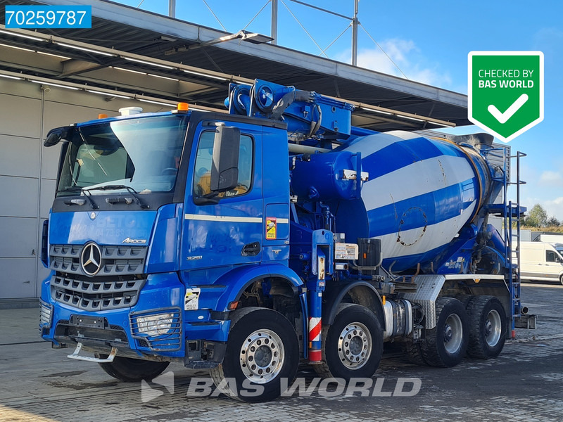 Mercedes-Benz Arocs 3251 8X4 PUMI Putzmeister TMM 24 + Liebherr 7m3 Mixer Retarder Euro 6 - Autobomba de betão: foto 1 Mercedes-Benz Arocs 3251 8X4 PUMI Putzmeister TMM 24 + Liebherr 7m3 Mixer Retarder Euro 6 - Autobomba de betão: foto 1