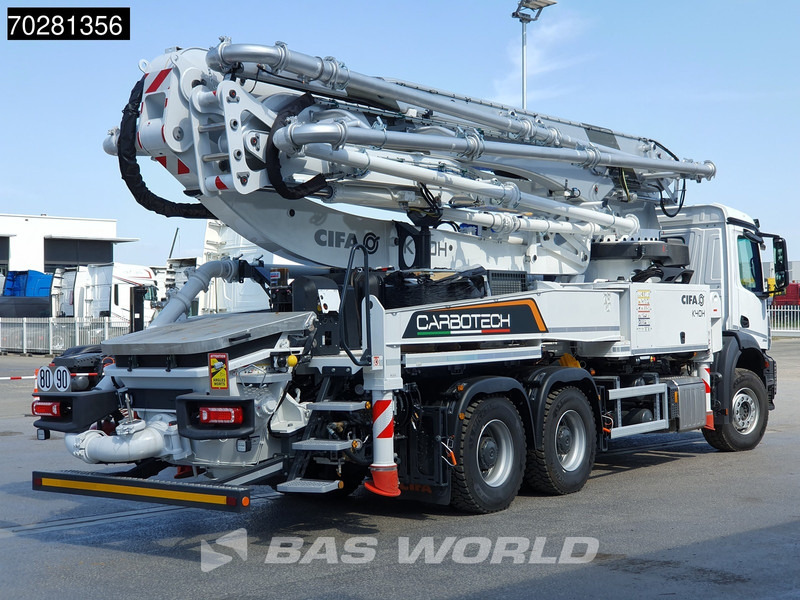 Mercedes-Benz Arocs 3343 6X4 CIFA K40H Carbotech Pump 5 arm Big-Axle Navi Euro 6 - Autobomba de betão: foto 3 Mercedes-Benz Arocs 3343 6X4 CIFA K40H Carbotech Pump 5 arm Big-Axle Navi Euro 6 - Autobomba de betão: foto 3