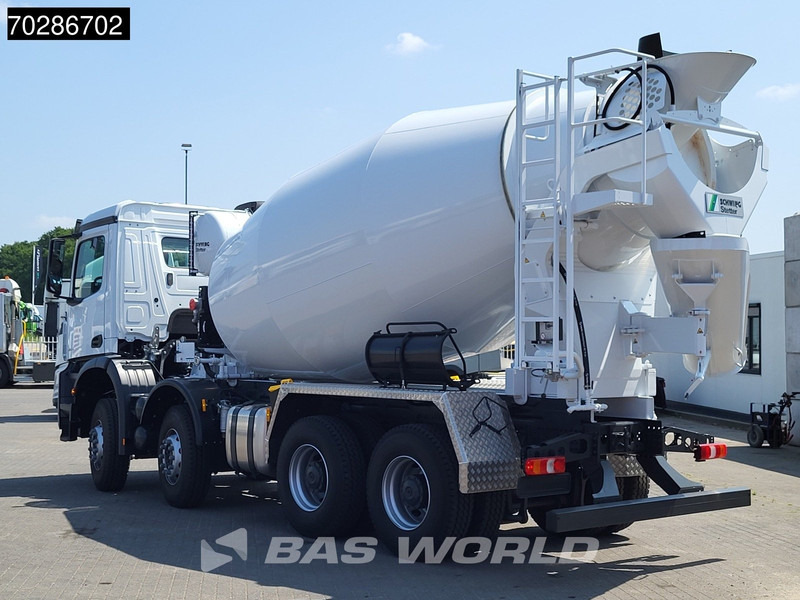 Mercedes-Benz Arocs 4145 8X4 NEW! 10m3 Schwing Stetter Mixer Manual Big-Axle Steel suspension Euro 3 - Camião betoneira: foto 2 Mercedes-Benz Arocs 4145 8X4 NEW! 10m3 Schwing Stetter Mixer Manual Big-Axle Steel suspension Euro 3 - Camião betoneira: foto 2