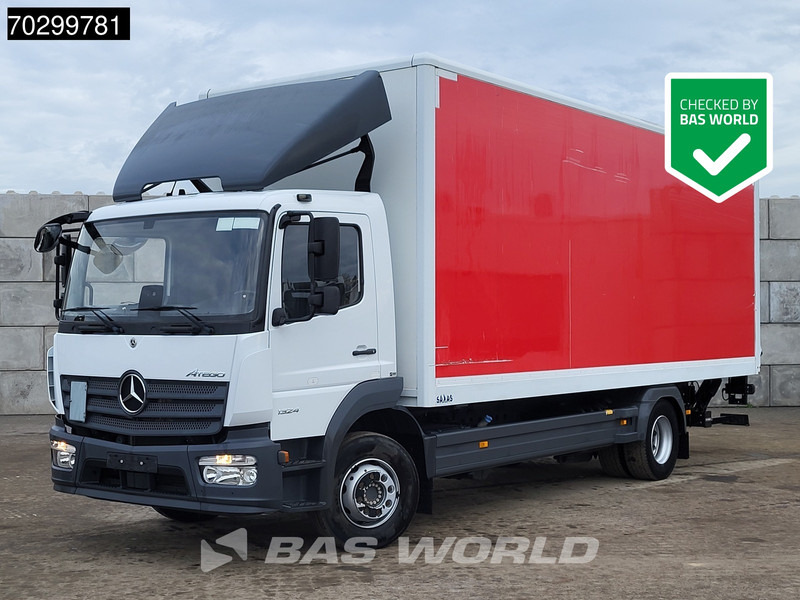 Mercedes-Benz Atego 1324 4X2 6 Cylinder 12t Automatic Tailgate Euro 6 - Camião furgão: foto 1 Mercedes-Benz Atego 1324 4X2 6 Cylinder 12t Automatic Tailgate Euro 6 - Camião furgão: foto 1