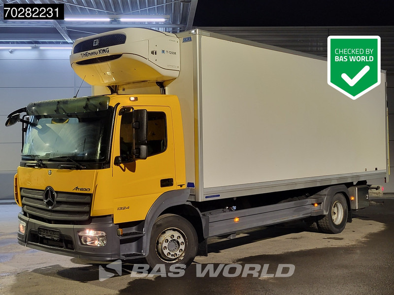 Mercedes-Benz Atego 1324 Atego 4X2 Thermo king T-1200R 1500kg Ladebordwand Automatic Euro 6 - Camião frigorífico: foto 1 Mercedes-Benz Atego 1324 Atego 4X2 Thermo king T-1200R 1500kg Ladebordwand Automatic Euro 6 - Camião frigorífico: foto 1