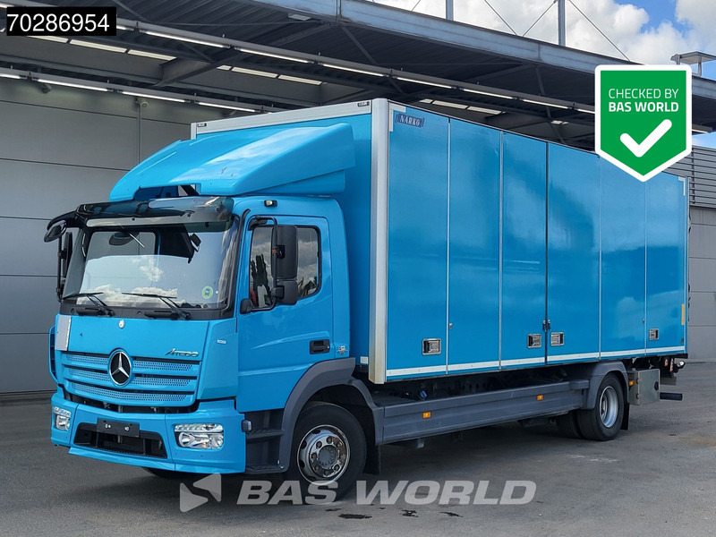 Mercedes-Benz Atego 1523 Atego 4X2 15tonner 2000kg Ladebordwand Automatic Euro 6 - Camião furgão: foto 1 Mercedes-Benz Atego 1523 Atego 4X2 15tonner 2000kg Ladebordwand Automatic Euro 6 - Camião furgão: foto 1