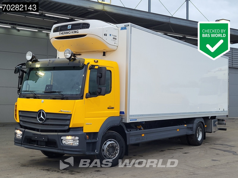 Mercedes-Benz Atego 1524 Atego 4X2 15tonner Thermo King T-1200R Ladebordwand Automatic Euro 6 - Camião frigorífico: foto 1 Mercedes-Benz Atego 1524 Atego 4X2 15tonner Thermo King T-1200R Ladebordwand Automatic Euro 6 - Camião frigorífico: foto 1