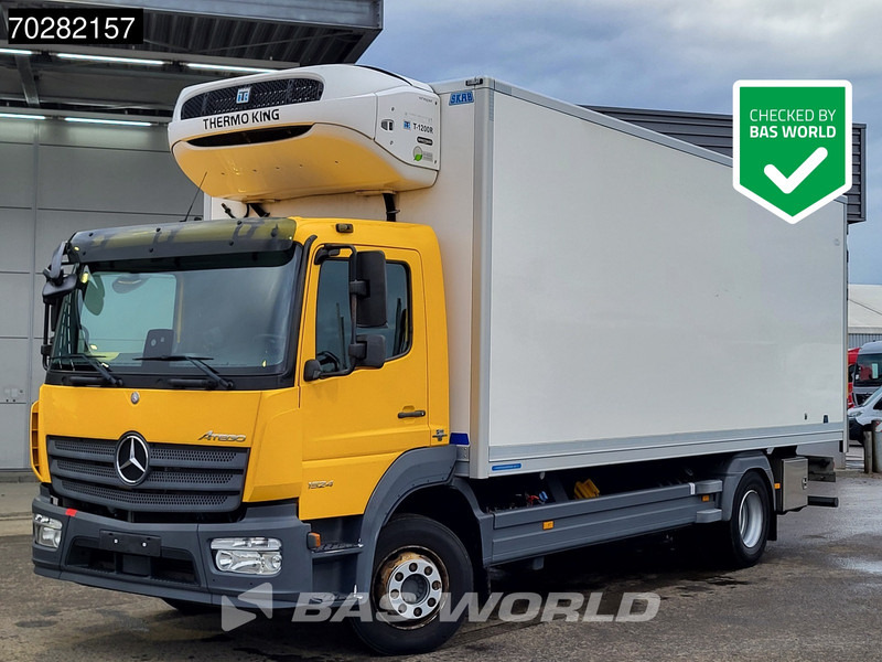Mercedes-Benz Atego 1524 Atego 4X2 Thermo King T-1200R 1500kg Ladebordwand Automatic Euro 6 - Camião frigorífico: foto 1 Mercedes-Benz Atego 1524 Atego 4X2 Thermo King T-1200R 1500kg Ladebordwand Automatic Euro 6 - Camião frigorífico: foto 1