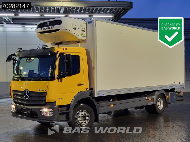 Mercedes-Benz Atego 1524 Atego 4X2 Thermo King T-1200R 1500kg Ladebordwand Automatic Euro 6 - Camião frigorífico: foto 1 Mercedes-Benz Atego 1524 Atego 4X2 Thermo King T-1200R 1500kg Ladebordwand Automatic Euro 6 - Camião frigorífico: foto 1