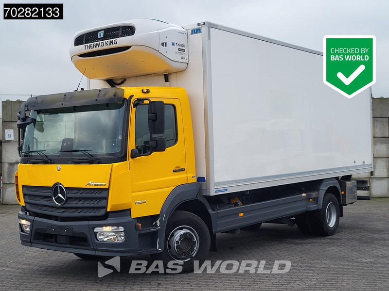 Mercedes-Benz Atego 1524 Atego 4X2 Thermo king T-1200R 1500kg Ladebordwand Automatic Euro 6 - Camião frigorífico: foto 1 Mercedes-Benz Atego 1524 Atego 4X2 Thermo king T-1200R 1500kg Ladebordwand Automatic Euro 6 - Camião frigorífico: foto 1