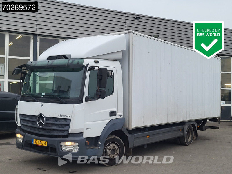 Mercedes-Benz Atego 816 4X2 7.5tonner NL-Truck Ladebordwand Automatic Euro 6 - Camião furgão: foto 1 Mercedes-Benz Atego 816 4X2 7.5tonner NL-Truck Ladebordwand Automatic Euro 6 - Camião furgão: foto 1